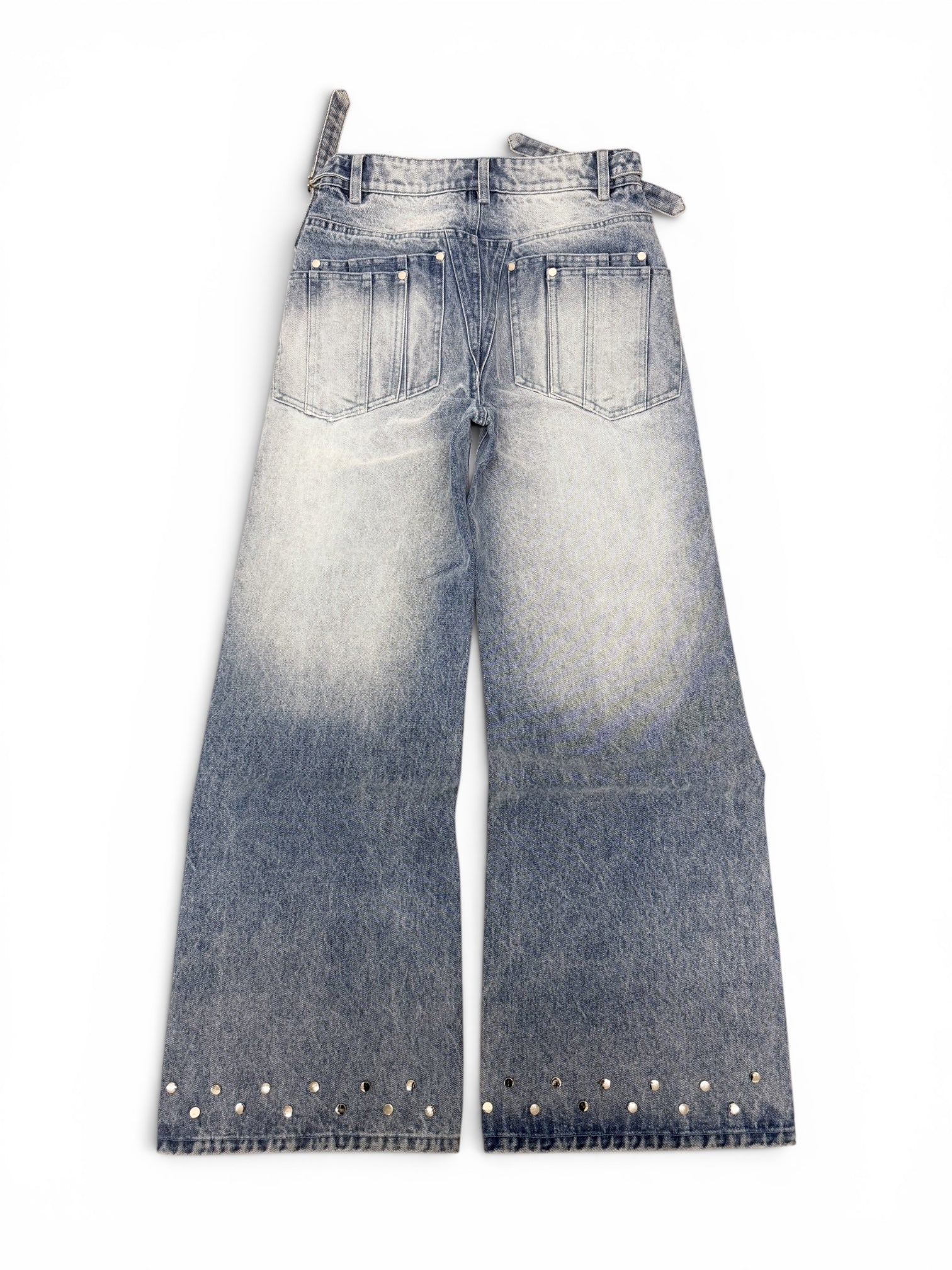 “Orbital” oyster Blue denim
