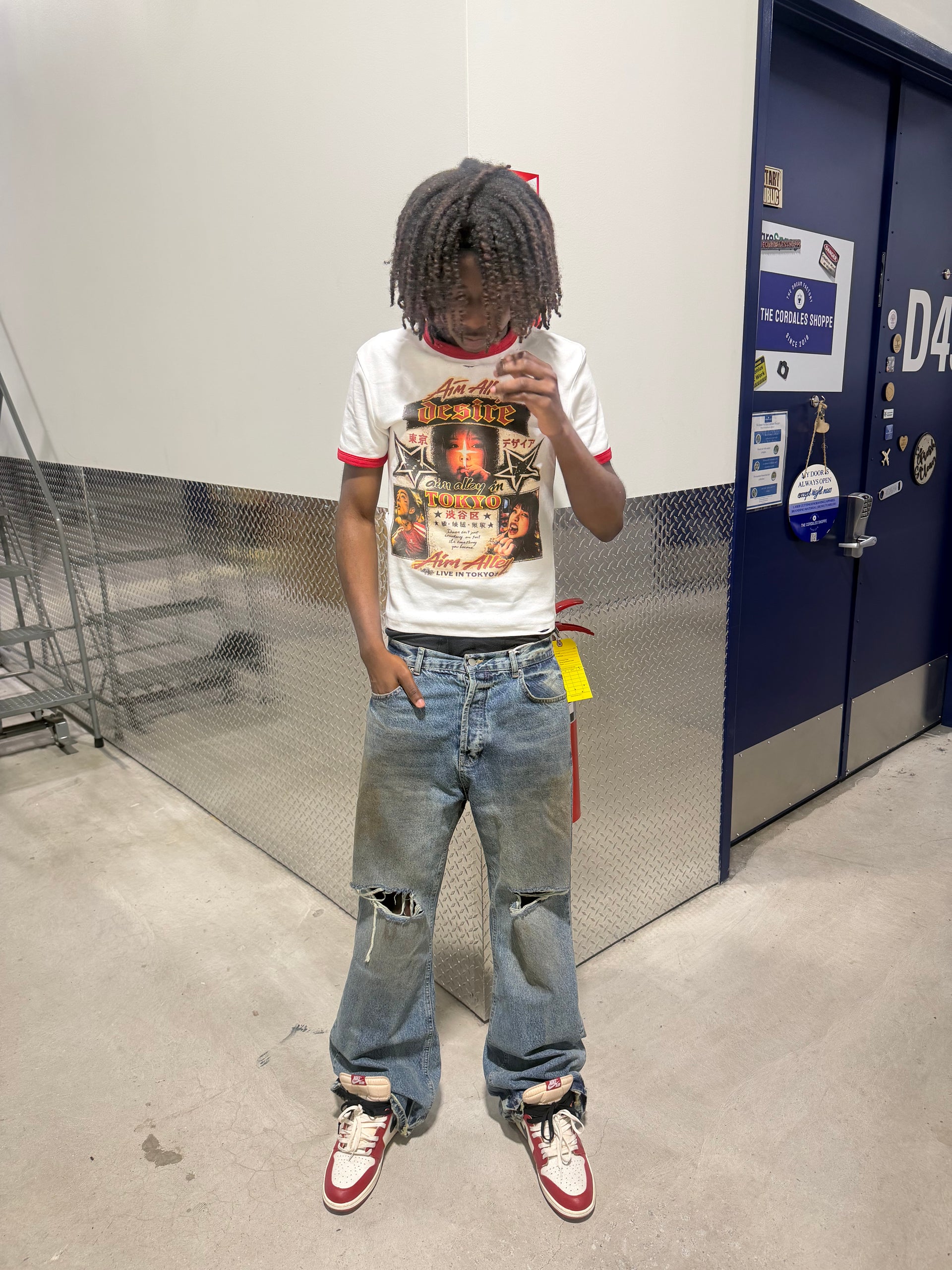 “Desire Tokyo” Red Tee