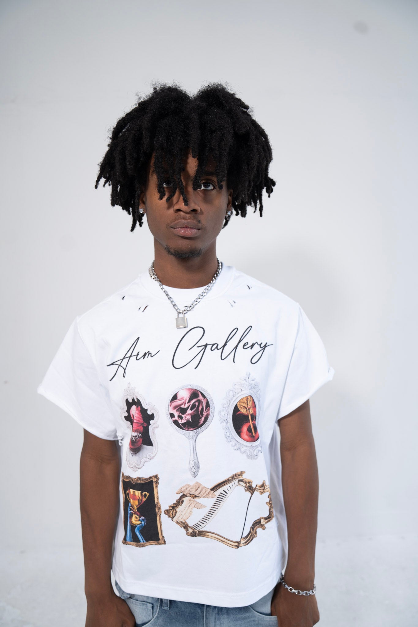 Aim Gallery White Tee