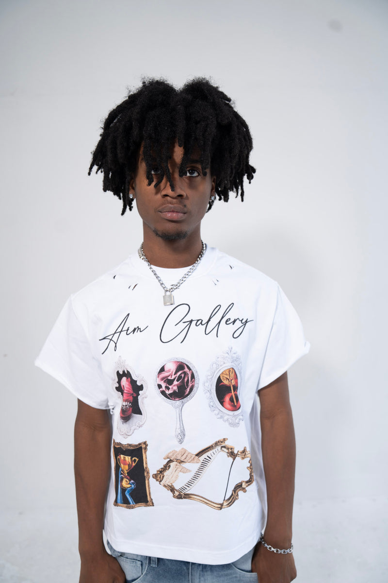 Aim Gallery White Tee
