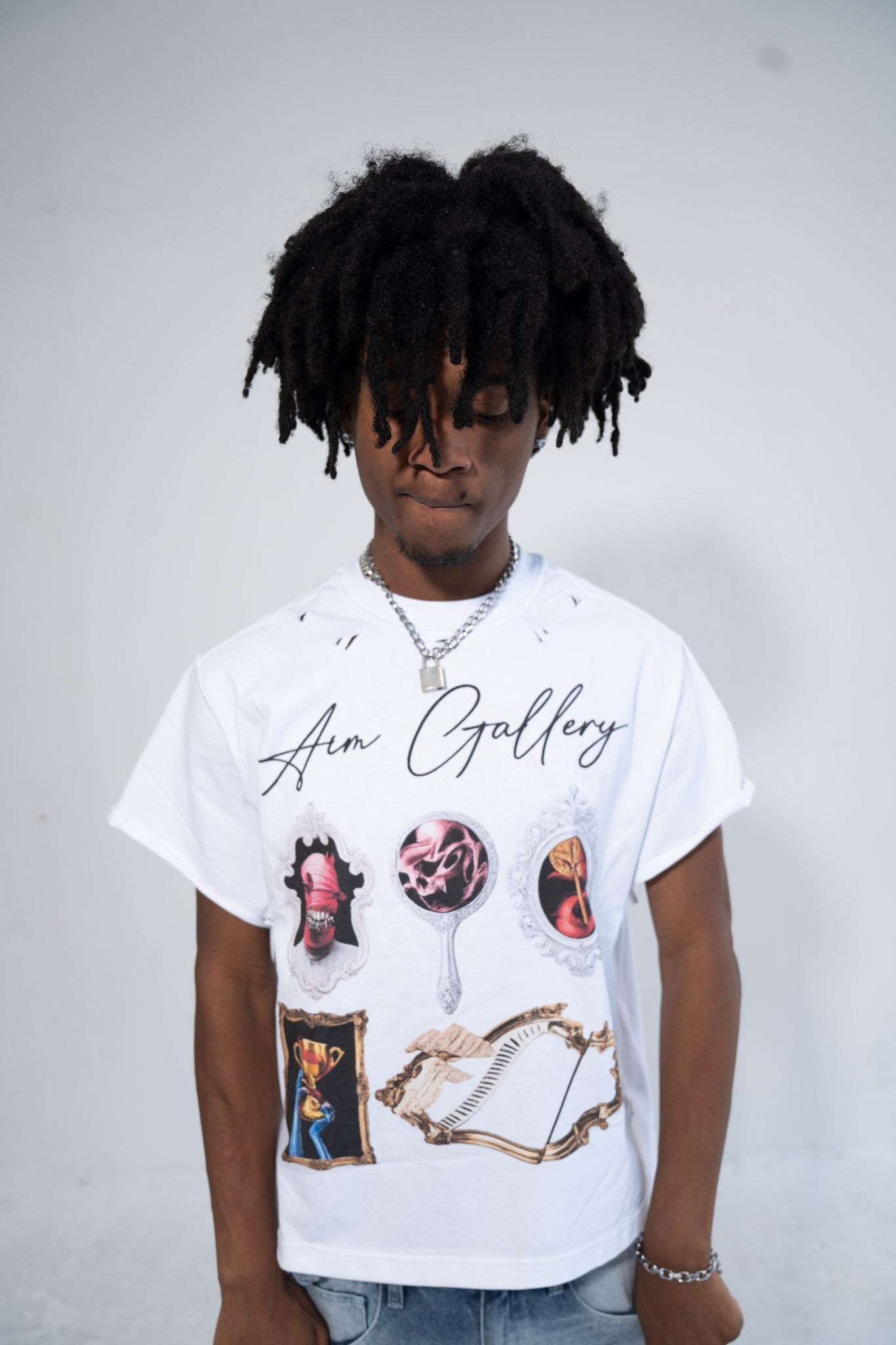 Aim Gallery White Tee